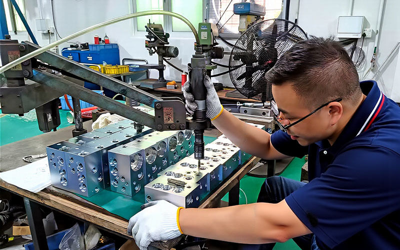 Dongguan Zhongwei Metal Products Co., Ltd สายการผลิตของผู้ผลิต