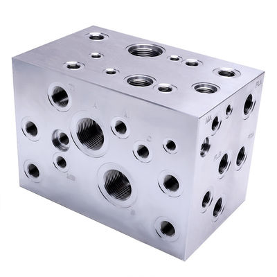 วาล์วไฮดรอลิก อลูมิเนียมเหล็ก วาล์วกล่องกล่องกล่องไฮดรอลิก บล็อกหลอดแยก CNC บริการการปรับปรุงการแปรรูป