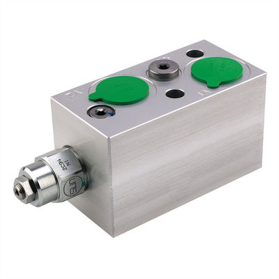 CNC เครื่องจักรไฮดรอลิก manifold อลูมิเนียม 6061 SUN วาล์วไฮดรอลิก วาล์วกล่อง