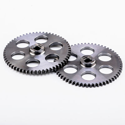การผลิตแม่นยํา Steel Spur Gear Plate สําหรับการประกอบเครื่องจักรยานยนต์