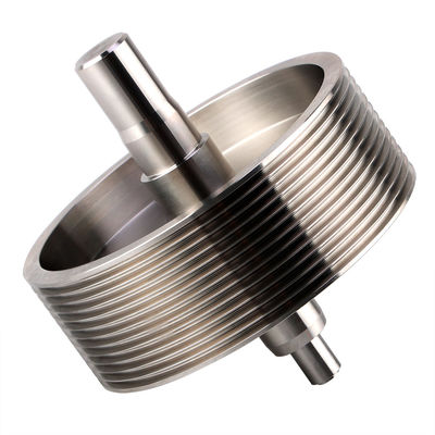 อะไหล่การแปรรูป CNC อลูมิเนียมสแตนเลส แลมินูมิเนียม Lathe Metal Parts CNC Turning บริการ