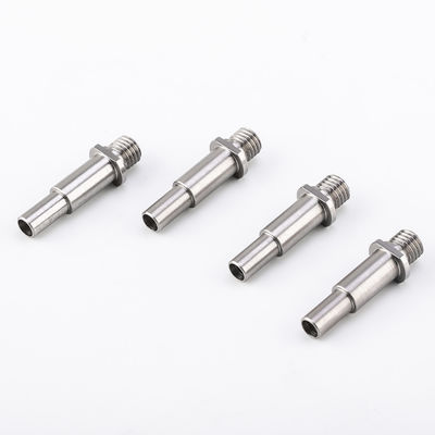 อัลลูมิเนียม CNC Parts Machining สแตนเลส Fasteners ทิตาเนียม Threaded Pipe Fittings Adapters