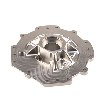 CNC การแปรรูป อุปกรณ์เครื่องยนต์สแตนเลส Cover อลูมิเนียม Motor Housing ความแม่นยําสูง
