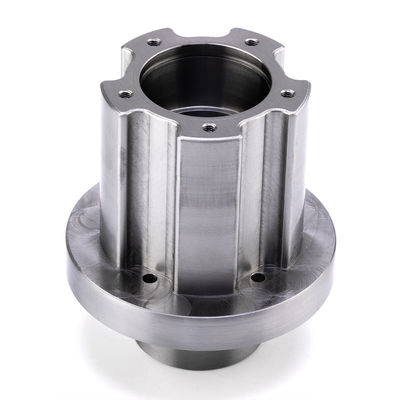 โลหะความละเอียดสูง 5 แกน CNC Machining เหล็กไร้ขัด ทองแดง อลูมิเนียมเครื่องยนต์ Housing