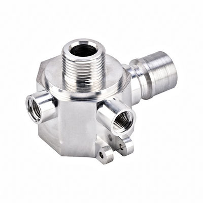 สแตนเลส ทองแดง อลูมิเนียม องค์ประกอบการแปรรูป CNC ความแม่นยํา CNC Milling ชิ้นหมุน