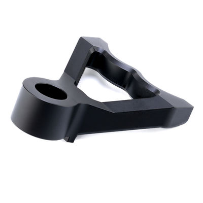 เครื่องบิน อลูมิเนียม 7075 การประมวลผล รวดเร็ว Prototyping อลูมิเนียมสับสับ Anodized Black Parts