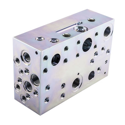 อลูมิเนียมไฮดรอลิก manifold วาล์วบล็อกสําหรับการปรับปรุงระบบไฮดรอลิกของยาน 100% ทดสอบและ OEM ไม่มาตรฐาน