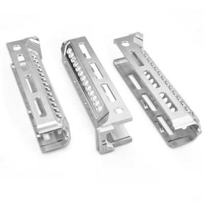 2D/3D Drawings CNC Machining อลูมิเนียมชิ้นส่วนที่มี Ra0.8 ความหยาบผิว