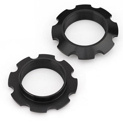 บริการแปรรูปอลูมิเนียม CNC ตามความต้องการ สีดํา/ทอง