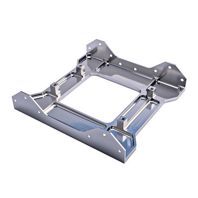 เครื่องจักรยานยนต์ระยะยาว CNC ชิ้นส่วนอะลูมิเนียม Bracket ทิตาเนียมสกัดส่วนโครงสร้าง OEM จําหน่าย